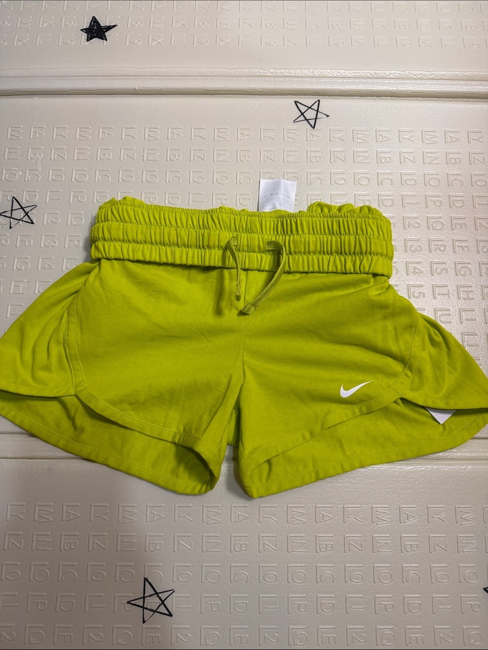 Nike Neon Green Athletic Shorts xs